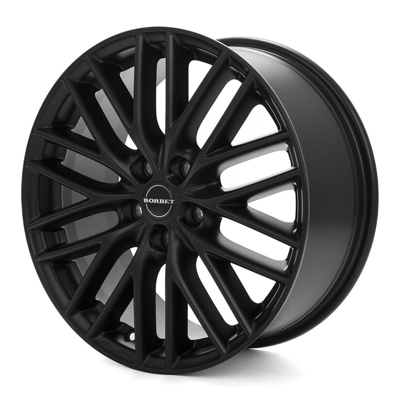 BORBET DESIGN BS5 black matt 8.0Jx19 5x112 ET49