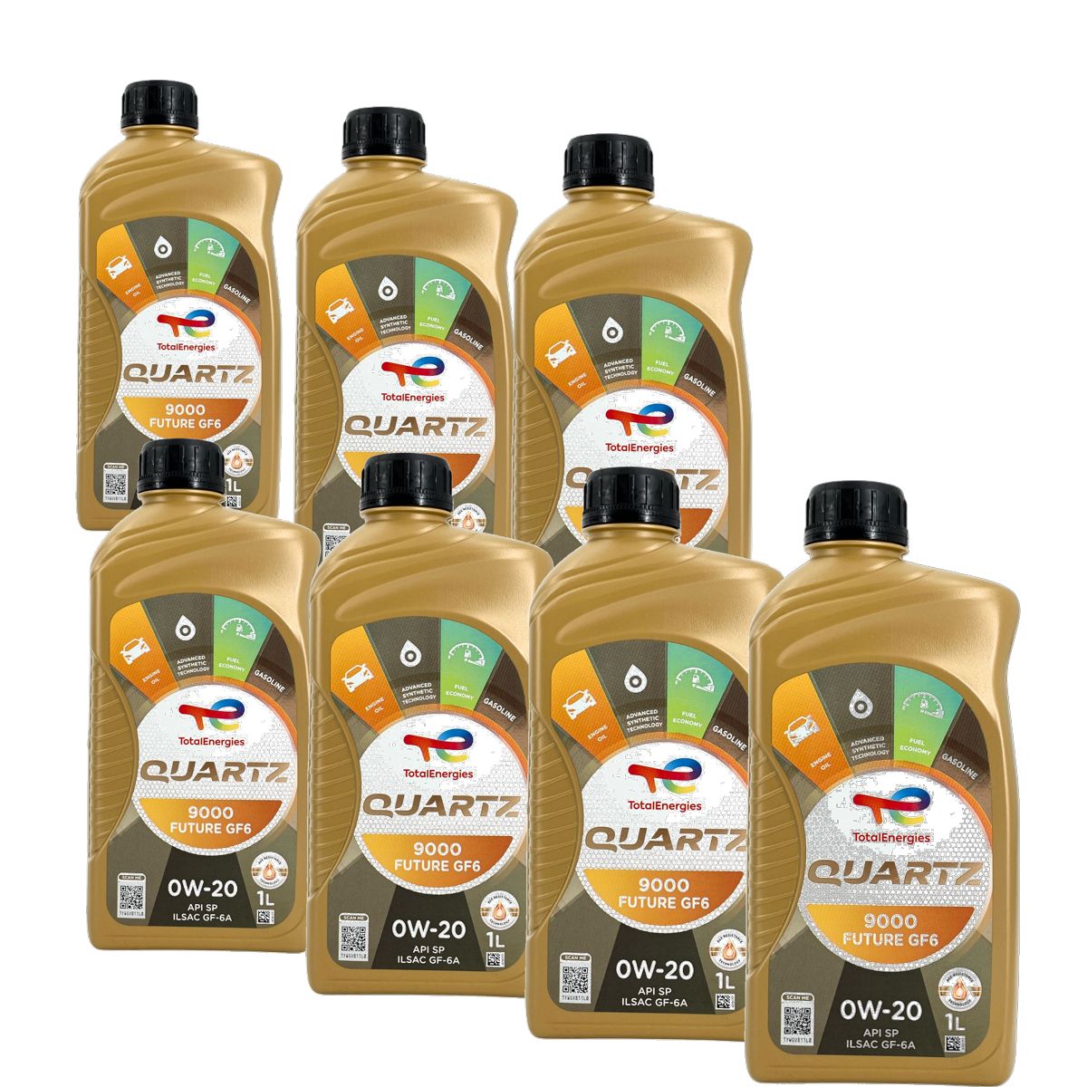 Total Quartz 9000 Future GF6 0W-20 7x1 Liter