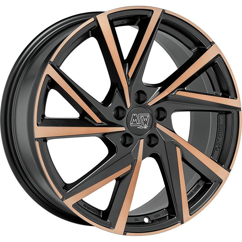 MSW (OZ) MSW 80/5 matt black copper full polished 8.0Jx19 5x112 ET45