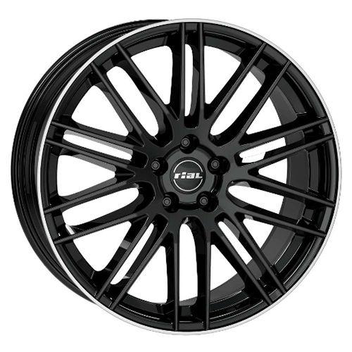 RIAL KIBO diamantschwarz hornpoliert 8.0Jx19 5x112 ET40