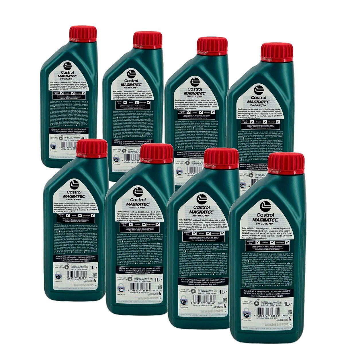 Castrol Magnatec 5W-30 A3/B4 8x1 Liter
