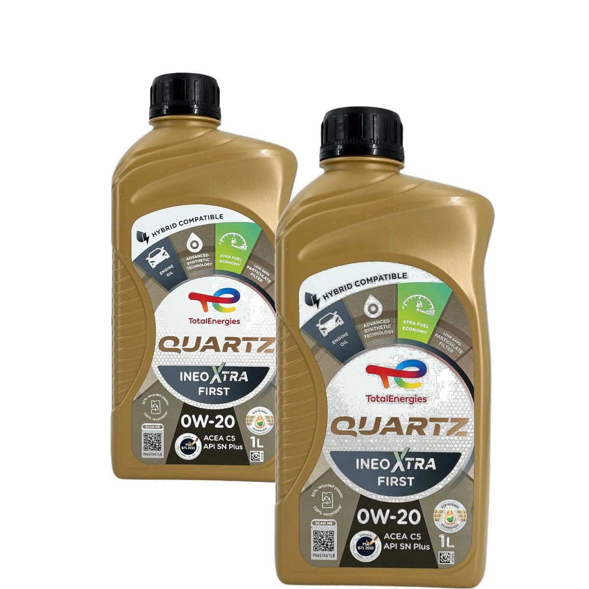 Total Quartz Ineo Xtra First 0W-20 2x1 Liter