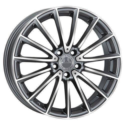 MAK KOMET gun metallic mirror 7.5Jx17 5x112 ET45