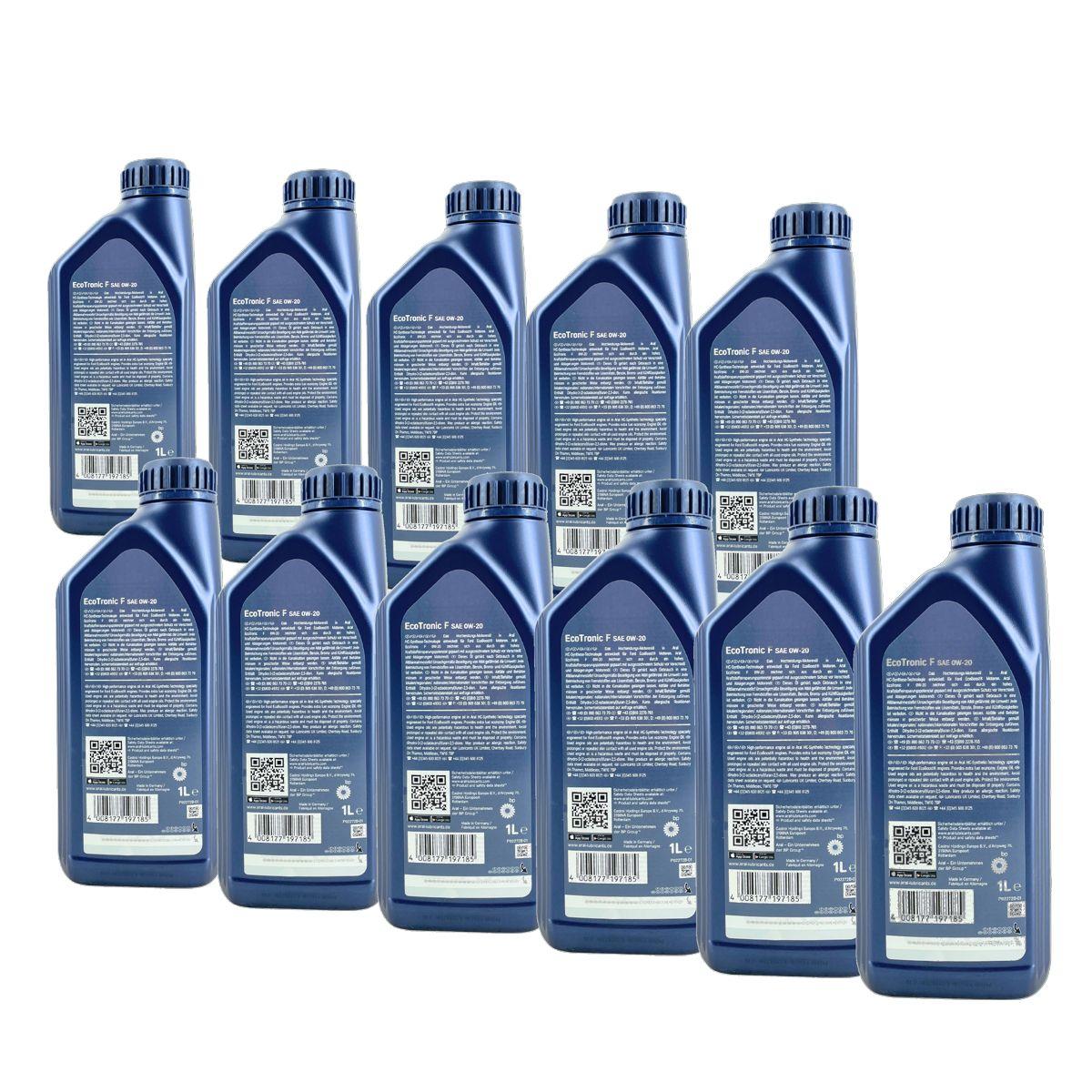 Aral EcoTronic F 0W-20 11x1 Liter