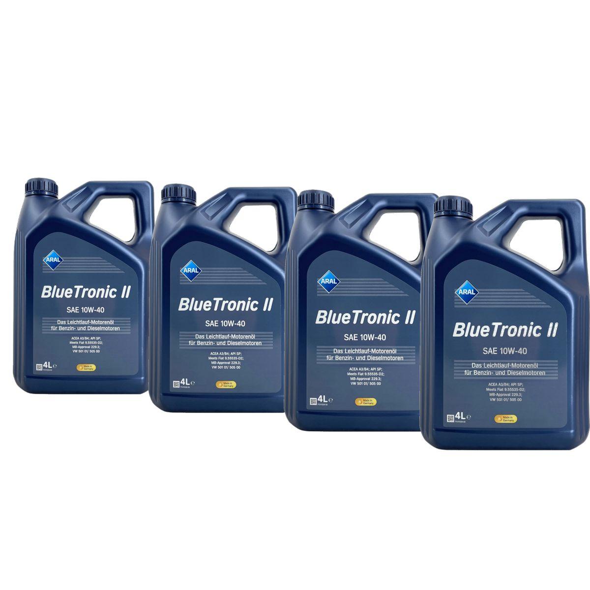 Aral BlueTronic II 10W-40 4x4 Liter