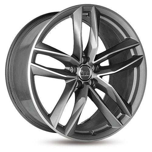 MAM WHEELS MAM RS3 palladium front polished 8.5Jx20 5x112 ET45