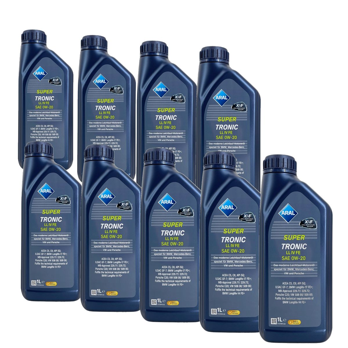 Aral SuperTronic LL IV FE 0W-20 9x1 Liter