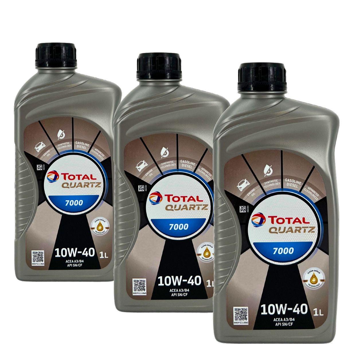 Total Quartz 7000 10W-40 3x1 Liter