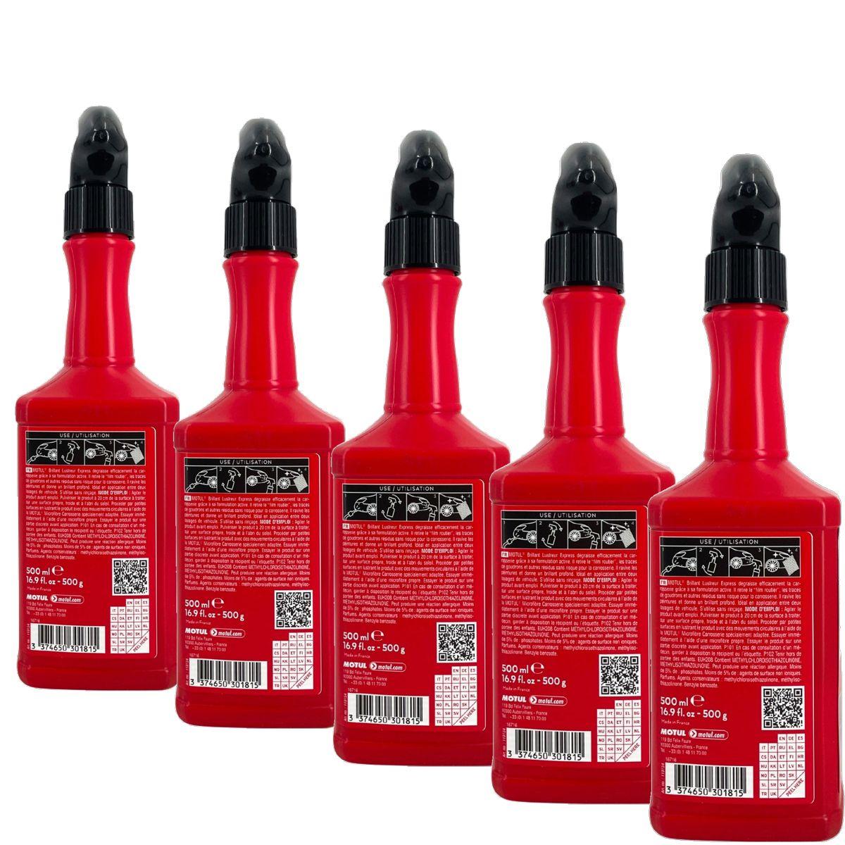 Motul Car Care Express Shine Express Glanz 5x500 ML