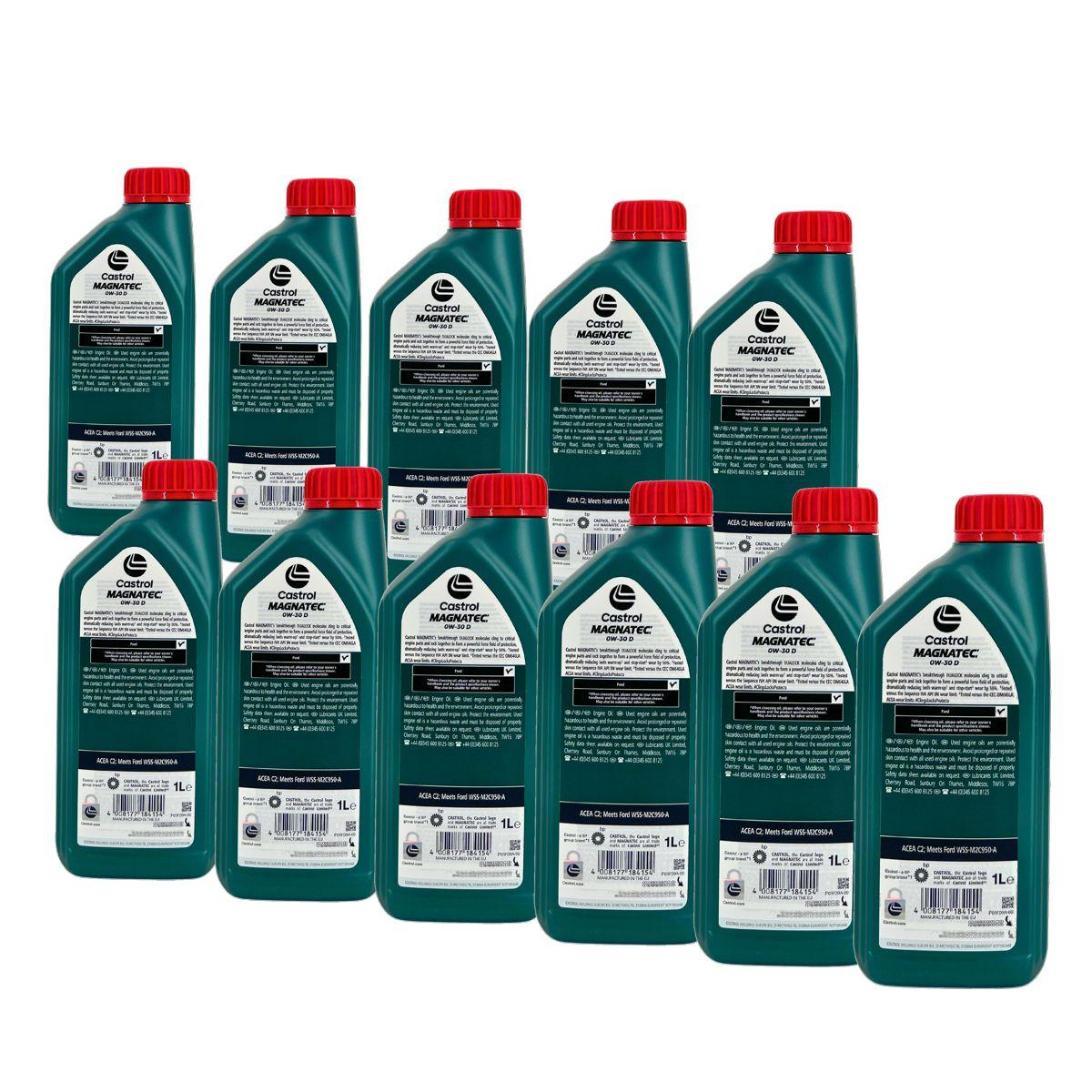 Castrol Magnatec 0W-30 D  11x1 Liter