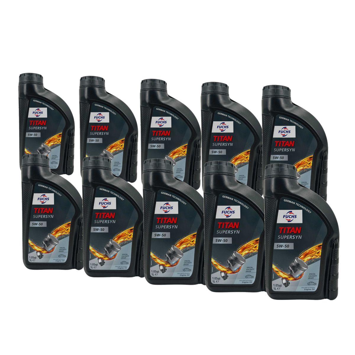 Fuchs Titan Supersyn 5W-50 10x1 Liter