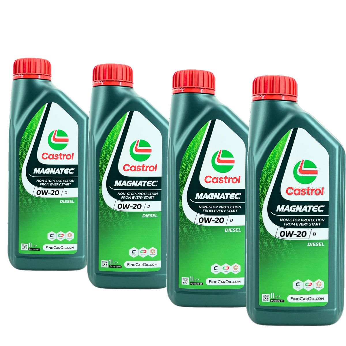 Castrol Magnatec Diesel 0W-20 4x1 Liter