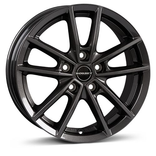 BORBET DESIGN W mistral anthracite glossy 7.0Jx17 5x108 ET45