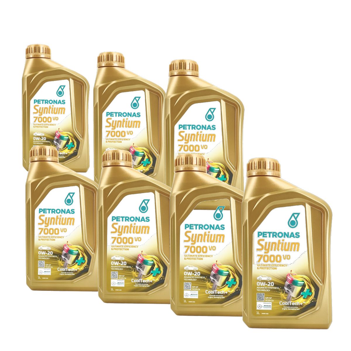 Petronas Syntium 7000 VO 0W-20 7x1 Liter