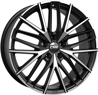 CMS C36-DMB diamond matt black 8.5Jx20 5x114.3 ET45