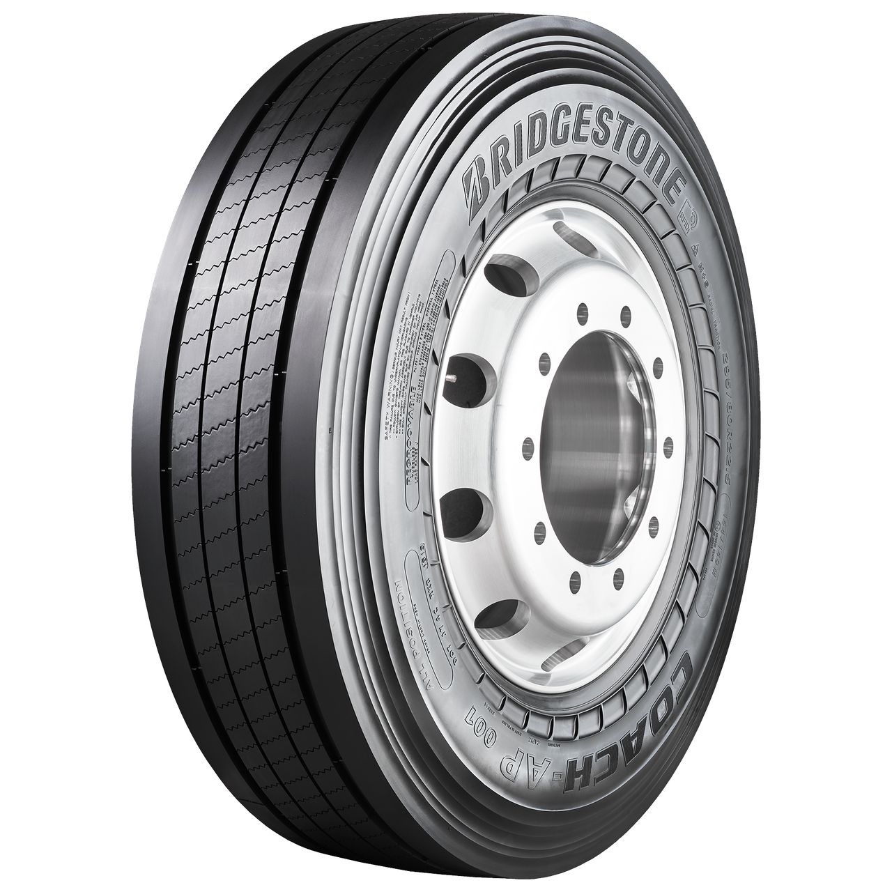 BRIDGESTONE 295/80 R 22.5 TL 154/149M COACH-AP 001 M+S 3PMSF RFID