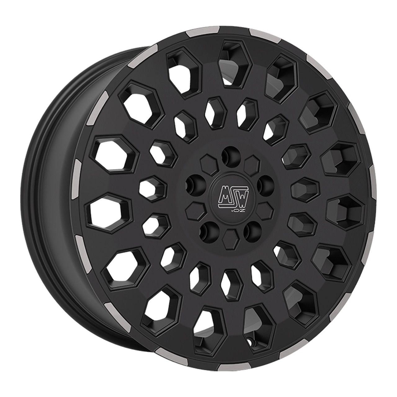 MSW (OZ) MSW 99 VAN matt black lip polished 7.5Jx18 5x118 ET55