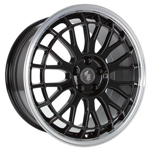 ETABETA UNIT black shiny lip polished 8.5Jx19 5x112 ET50