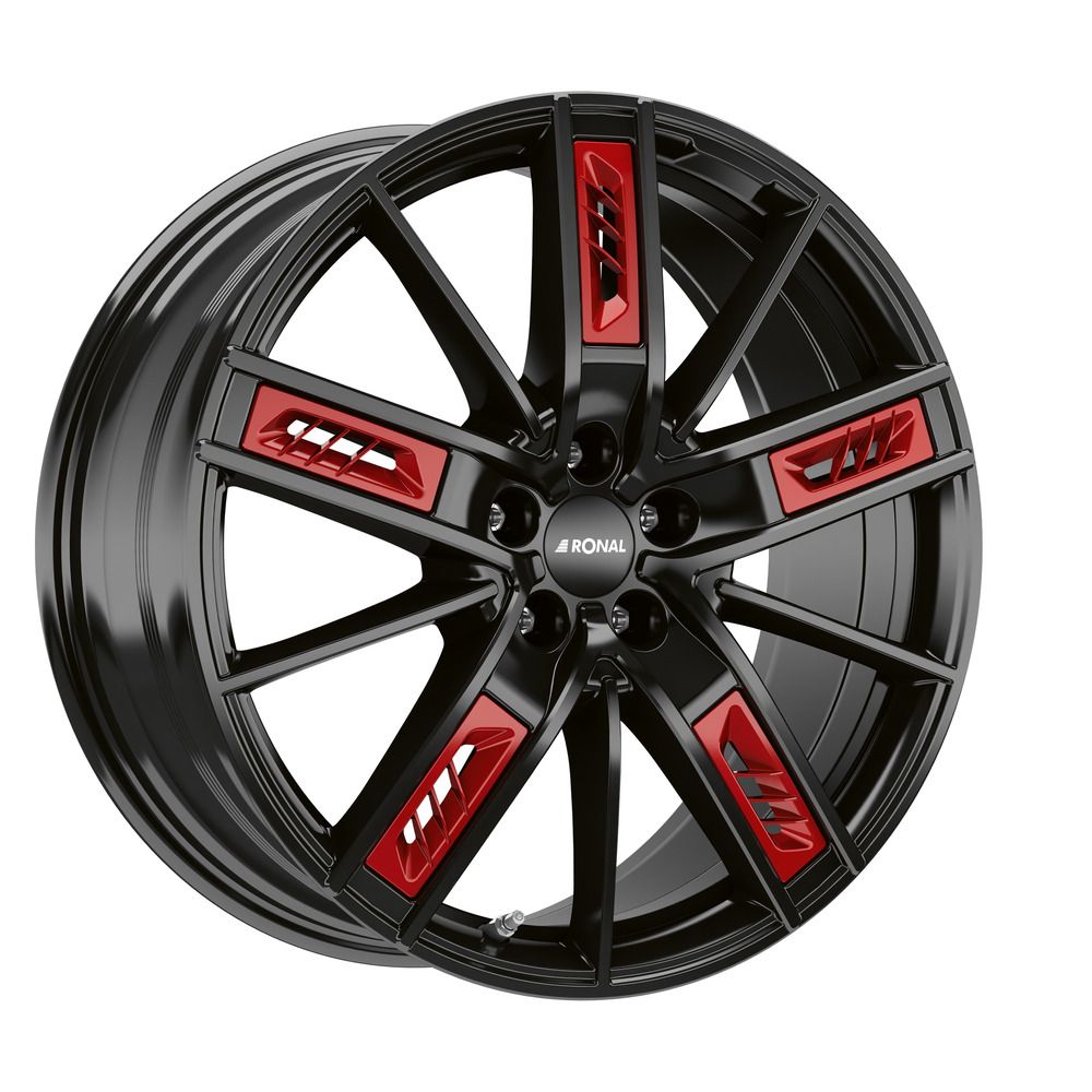 RONAL RONAL R67 RED LEFT jetblack 8.0Jx18 5x112 ET50