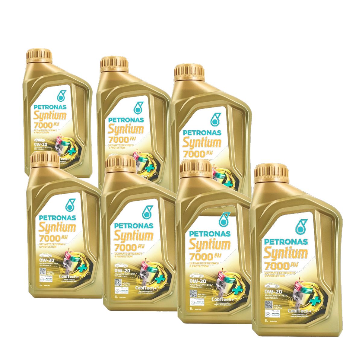 Petronas Syntium 7000 AV 0W-20 7x1 Liter