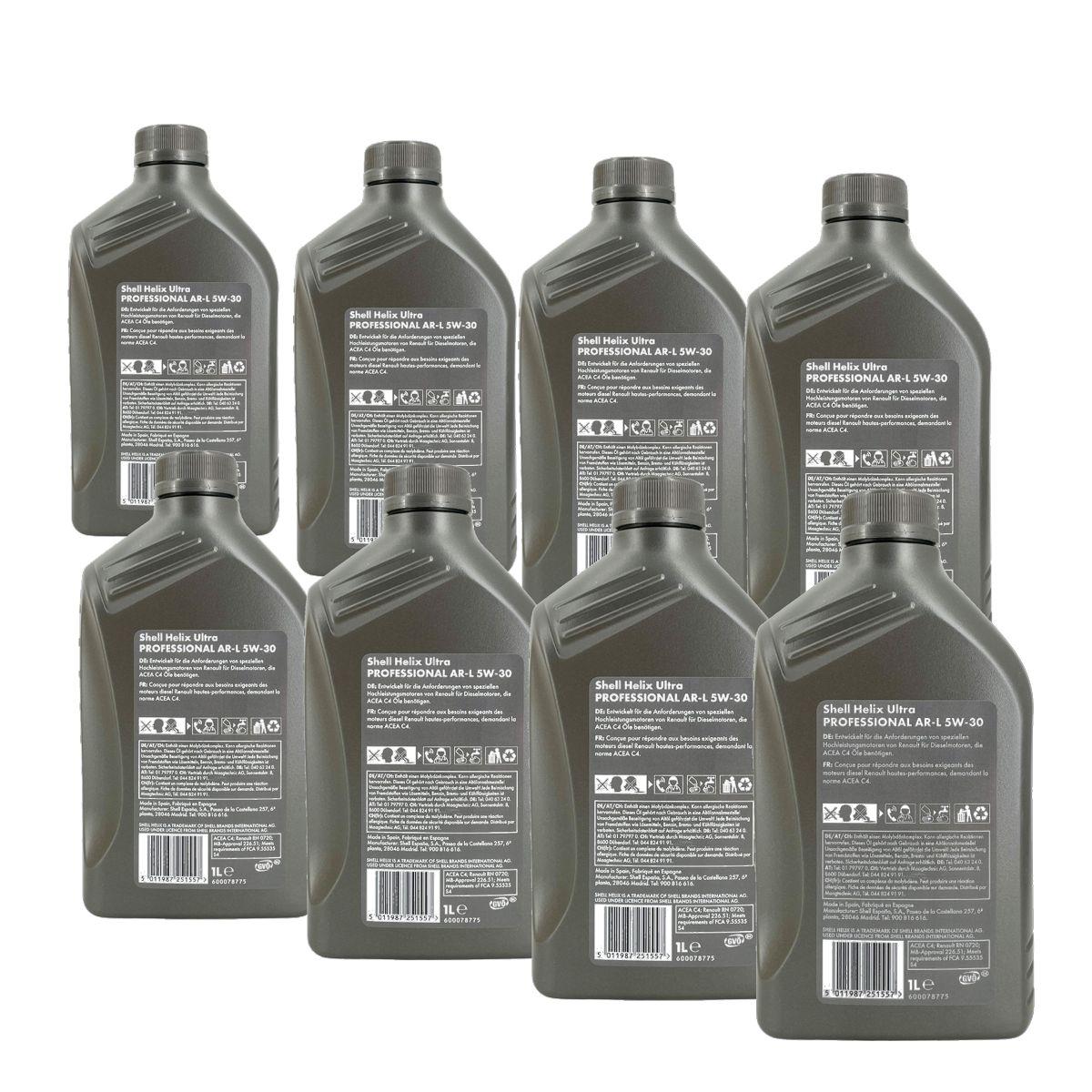 Shell Helix Ultra Professional AR-L 5W-30 8x1 Liter