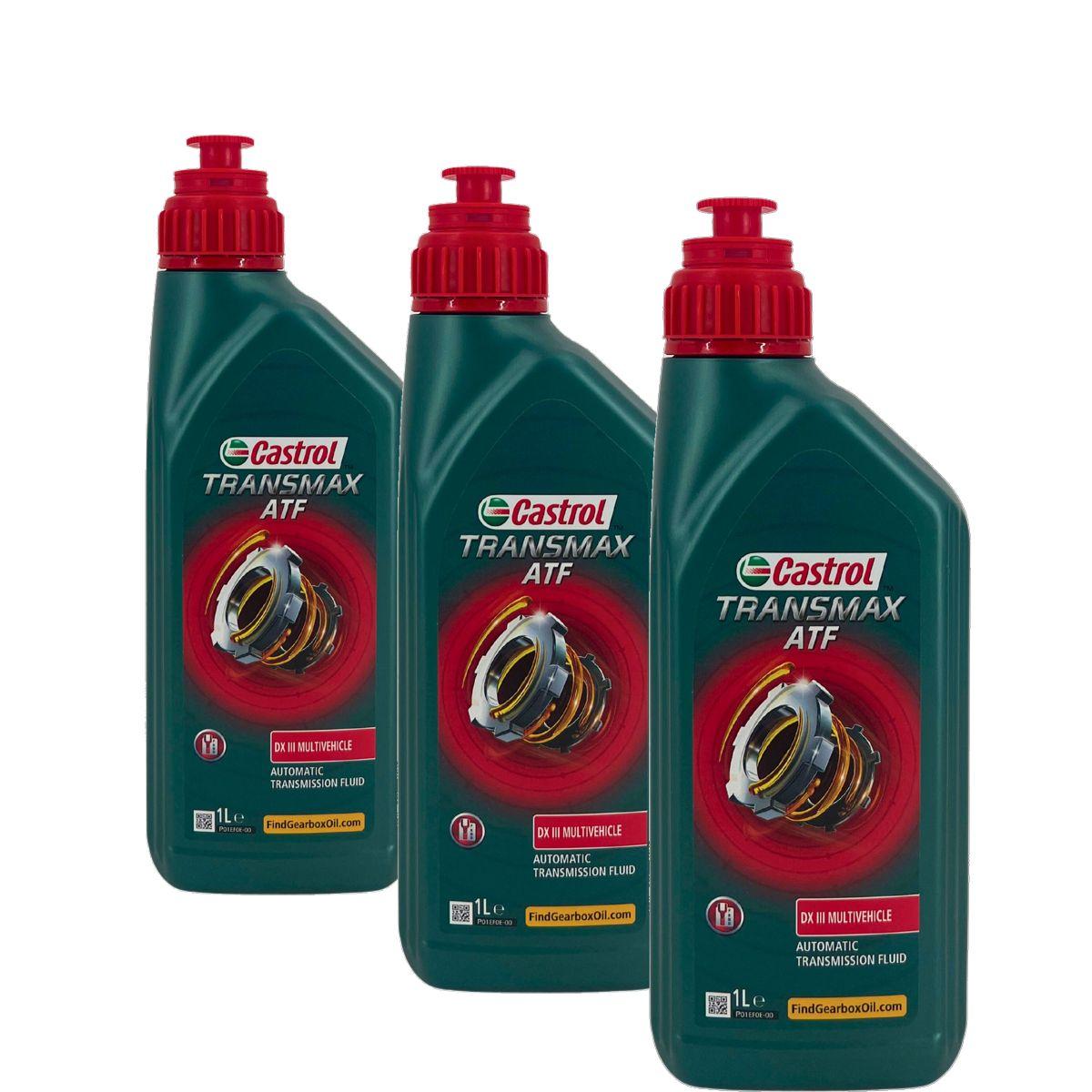 Castrol Transmax ATF DX III Multivehicle 3x1 Liter