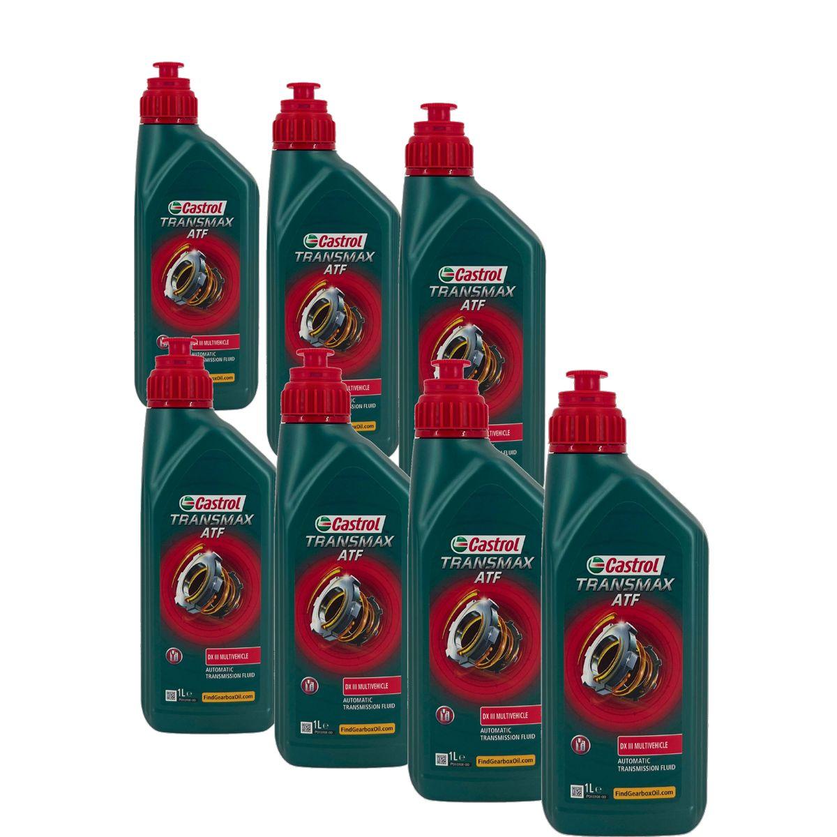 Castrol Transmax ATF DX III Multivehicle 7x1 Liter