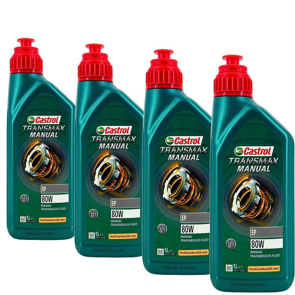 Castrol Transmax Manual EP 80W 4x1 Liter