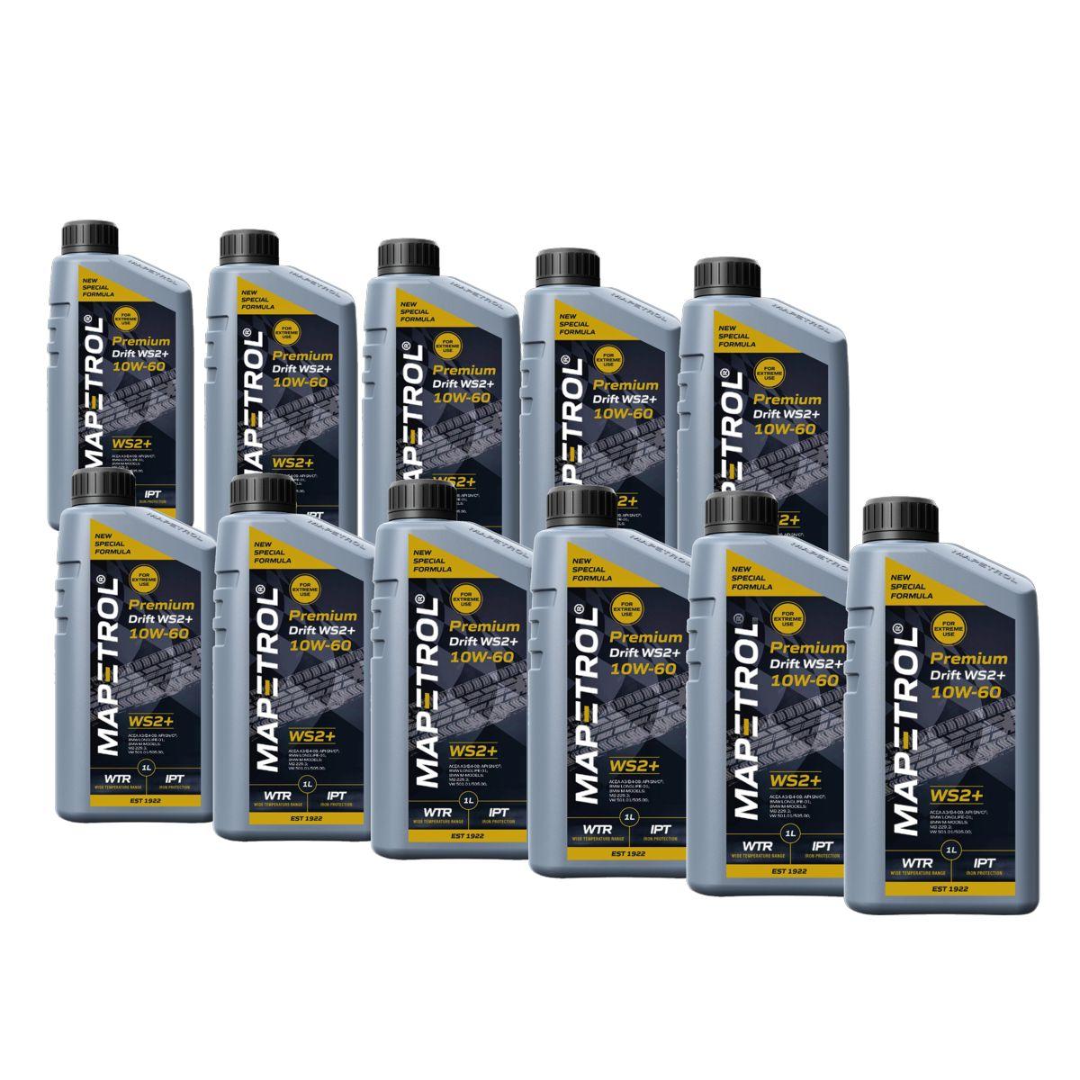 Mapetrol Premium Drift WS2+ 10W-60 11x1 Liter