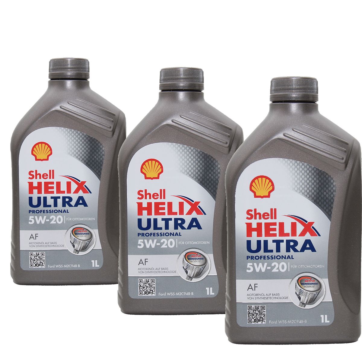 Shell Helix Ultra Professional AF 5W-20 3x1 Liter