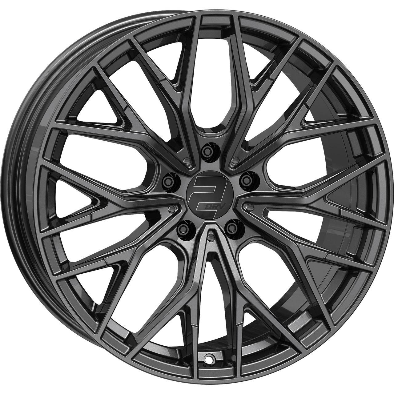WHEELWORLD-2DRV WH37 dark gunmetal full painted 8.5Jx19 5x120 ET35