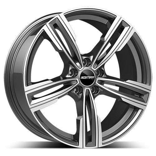 GMP REVEN anthrazit diamantgeschliffen 8.5Jx20 5x120 ET38