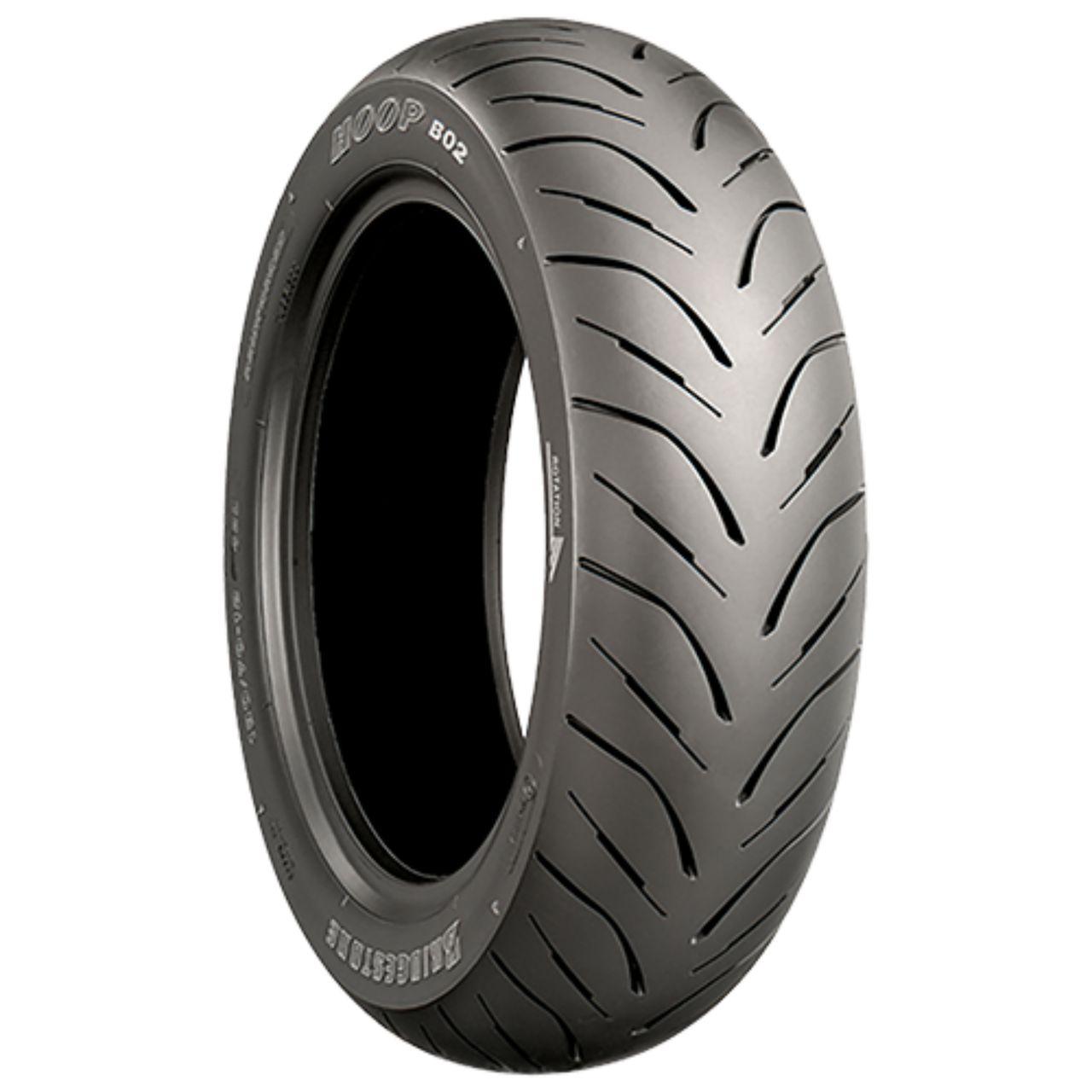 BRIDGESTONE 130/60 - 13 M/C TL 53L HOOP B02 - Farbe: Schwarz