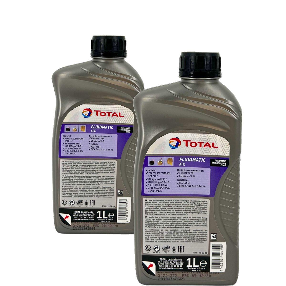 Total Fluidmatic ATX 2x1 Liter