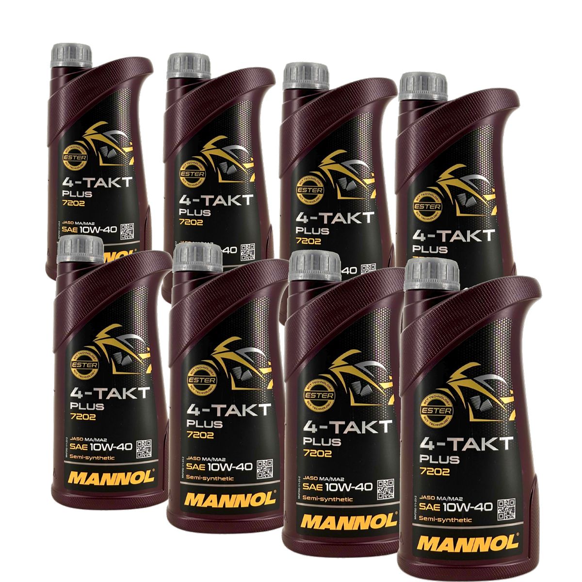 Mannol 4-Takt Plus 10W-40 8x1 Liter