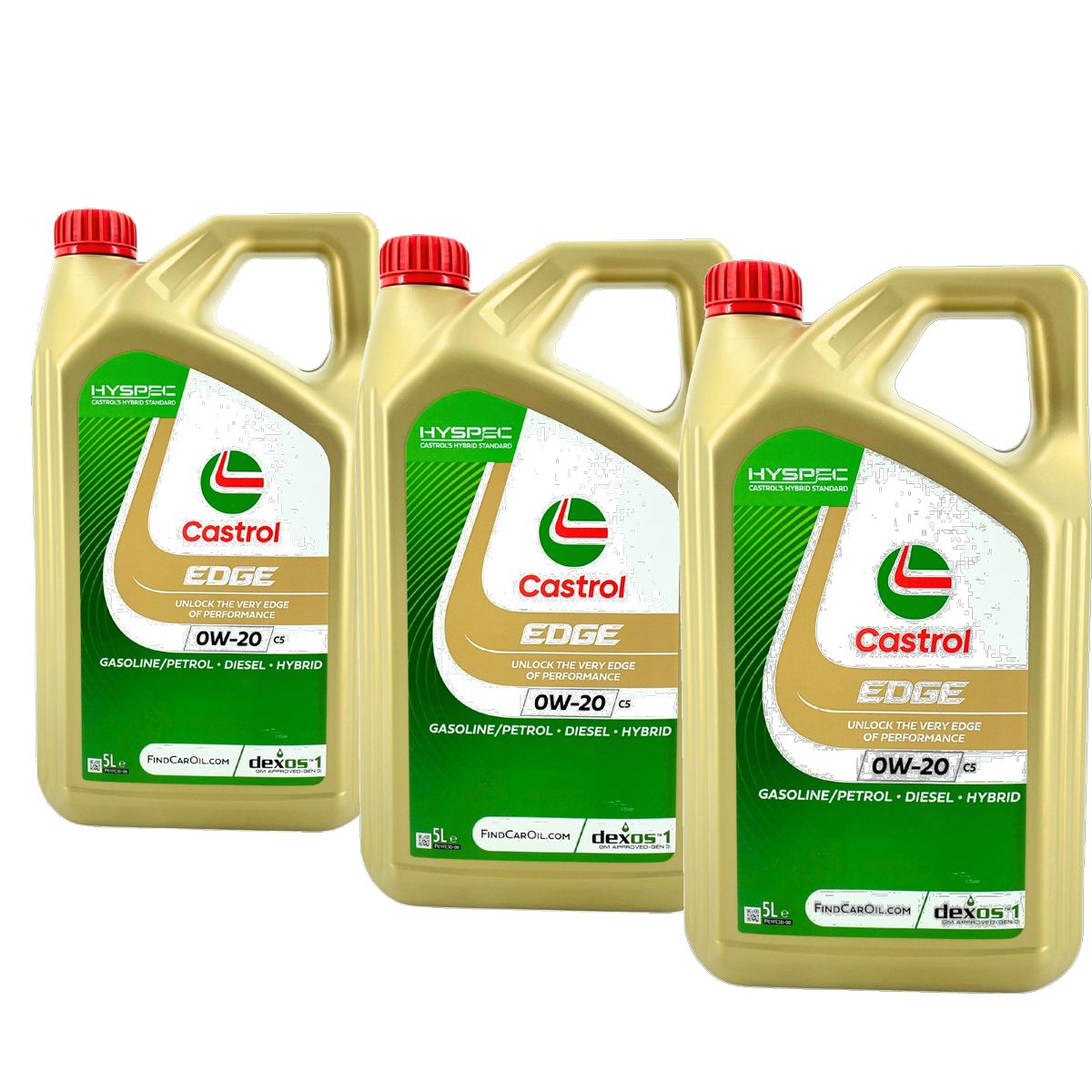 Castrol Edge 0W-20 C5 3x5 Liter
