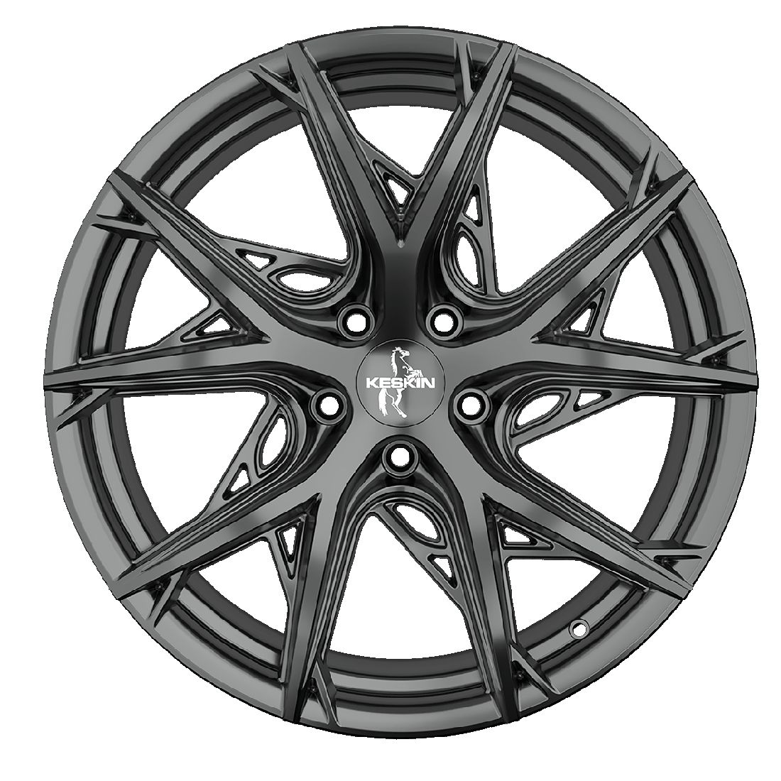 KESKIN WHEELS KT24 THUNDER palladium painted 8.5Jx19 5x108 ET40
