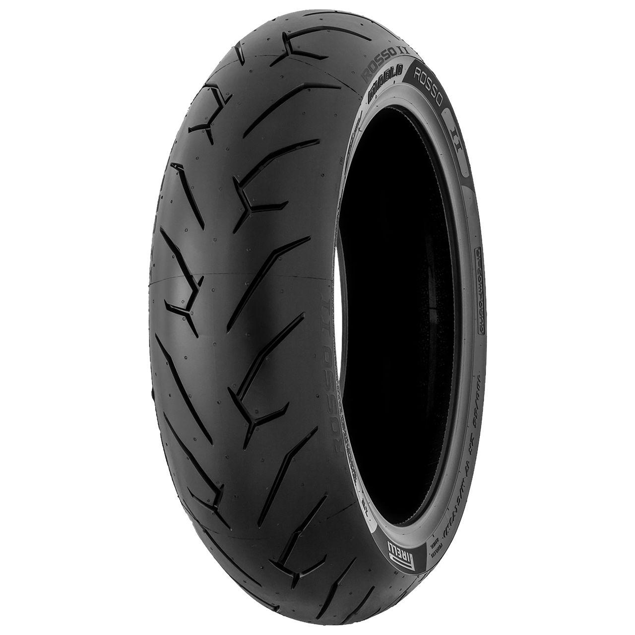Pirelli 180/55 Zr 17 M/C Tl (73W) Diablo Rosso Ii