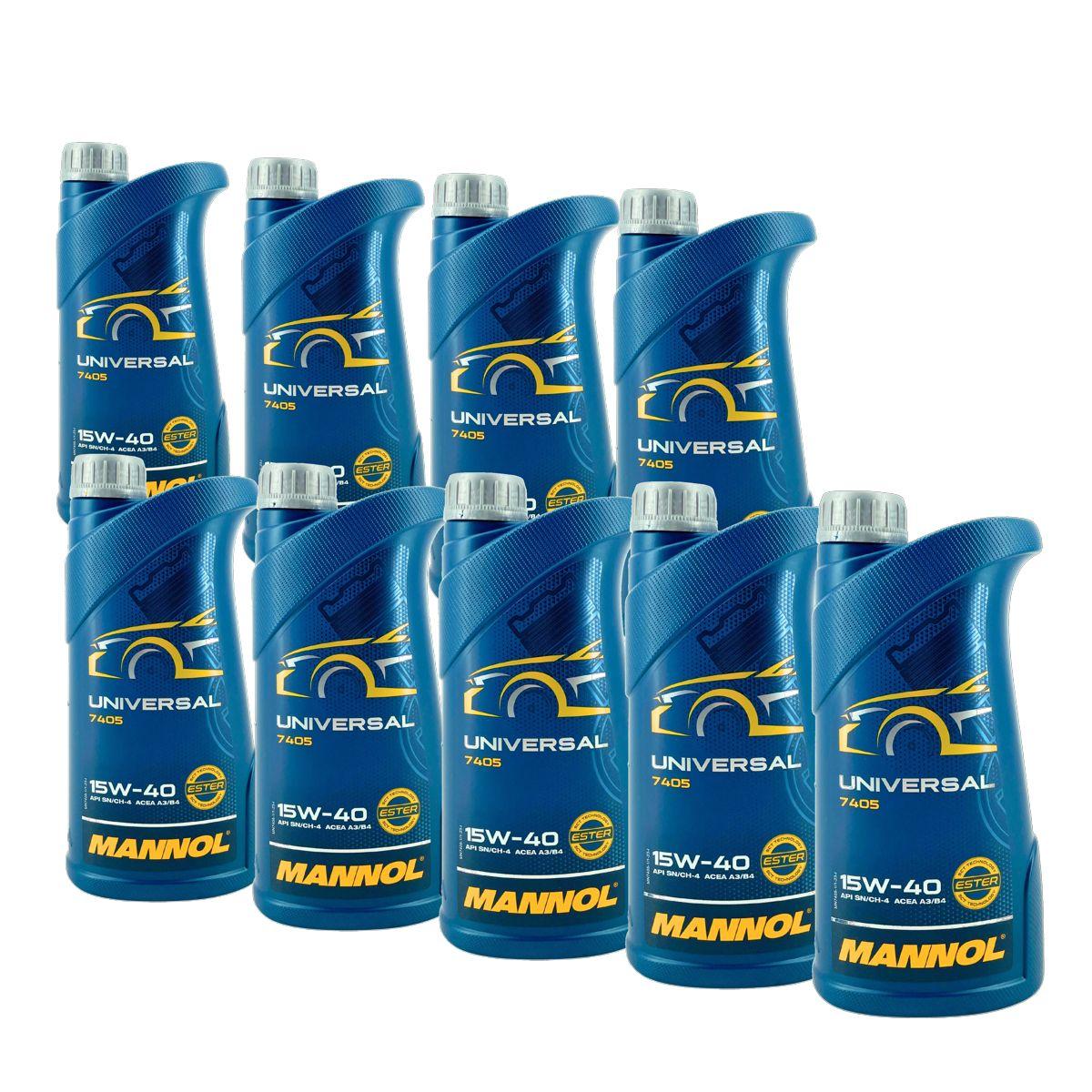 Mannol Universal 15W-40 9x1 Liter