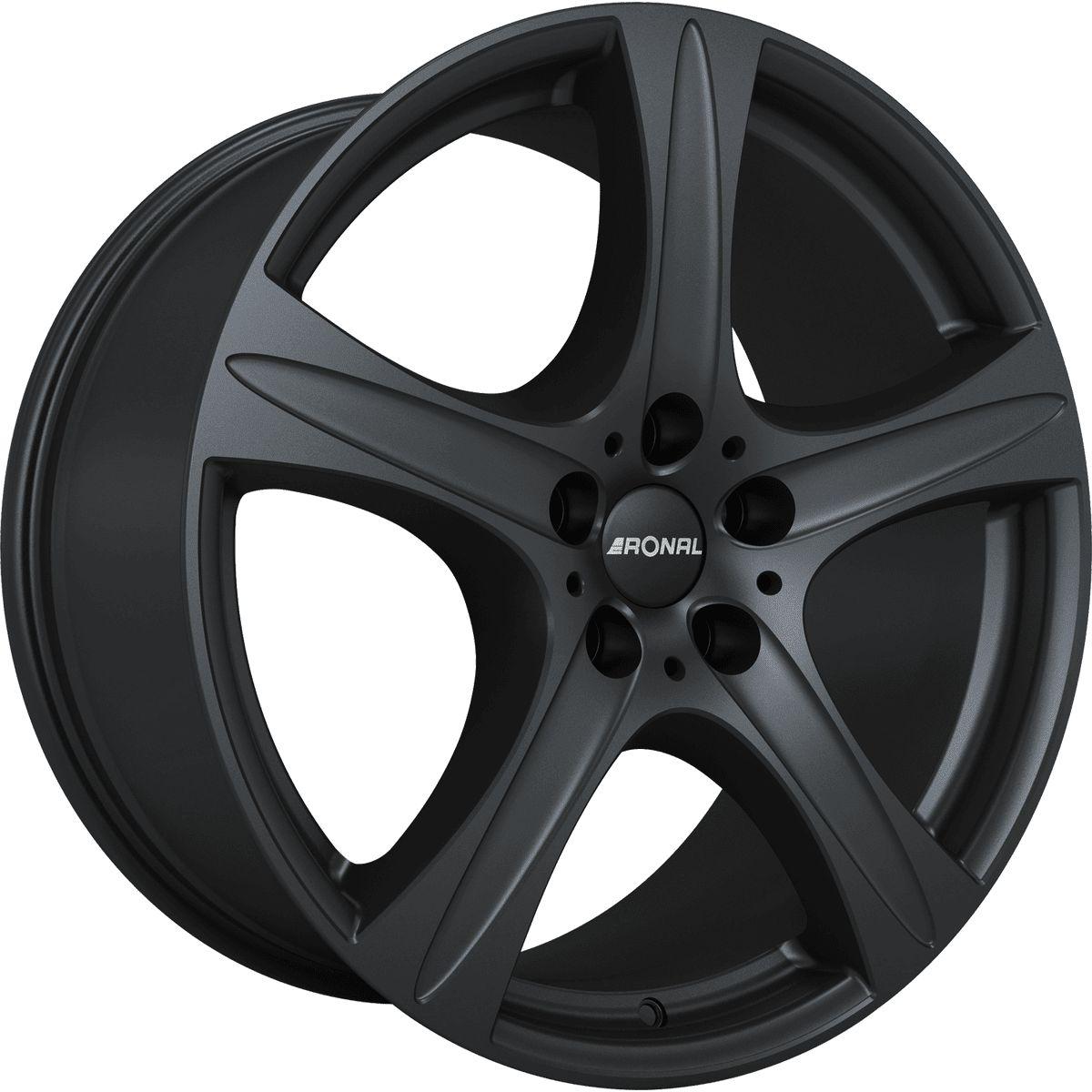 RONAL R55 SUV mattschwarz 8.5Jx18 5x130 ET43