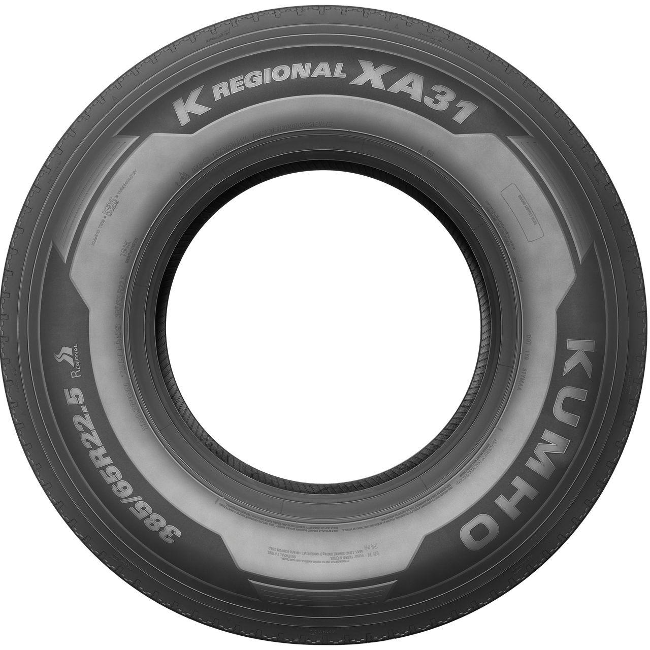 KUMHO 215/75 R 17.5 TL 126/124M K REGIONAL XA31 12PR M+S 3PMSF LRF