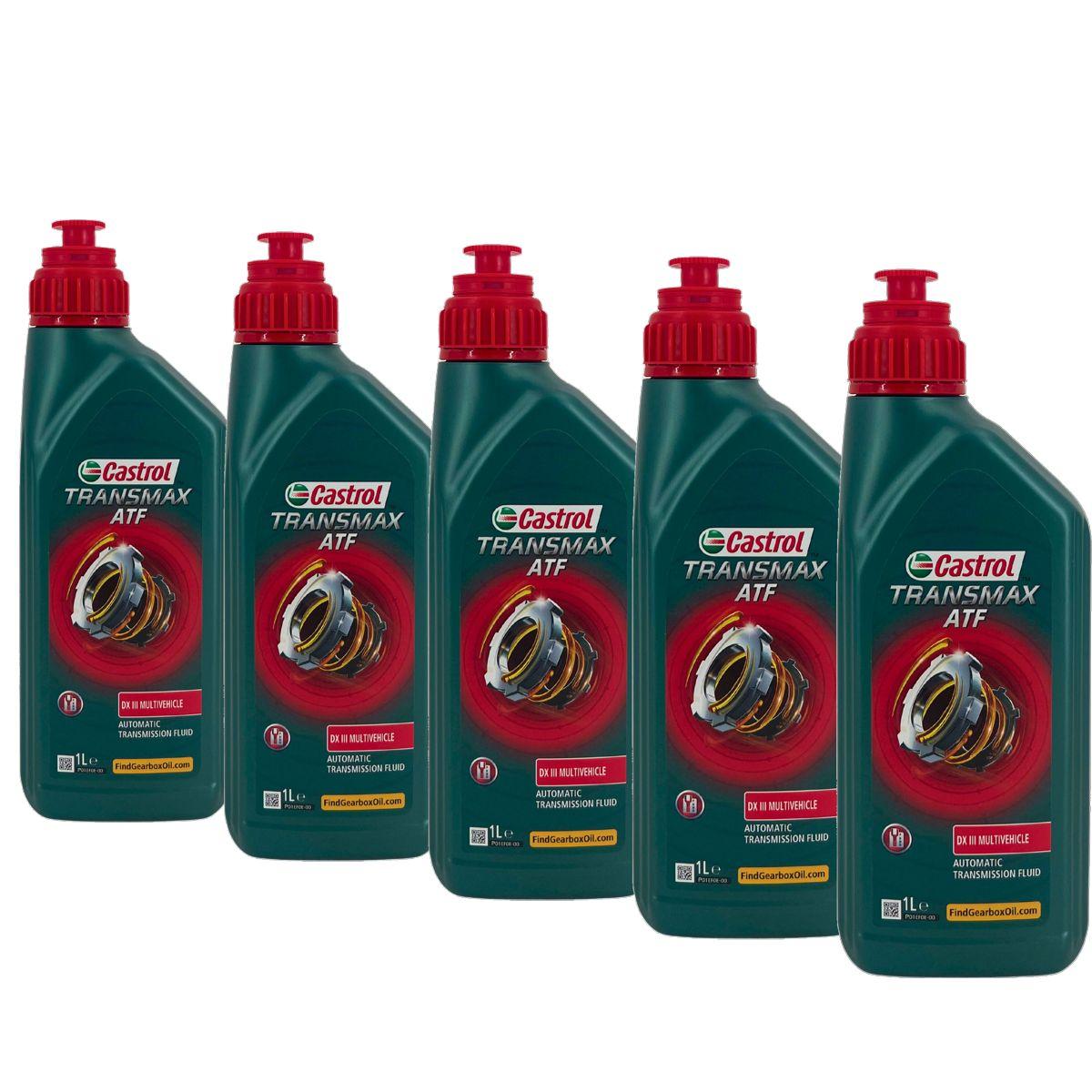 Castrol Transmax ATF DX III Multivehicle 5x1 Liter