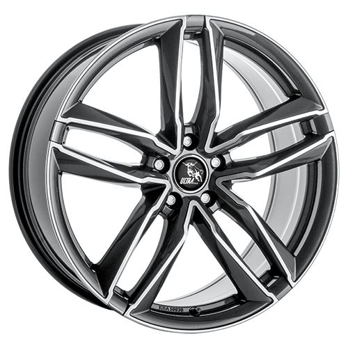 ULTRA WHEELS UA6 PRO gunmetal polished 8.0Jx18 5x112 ET45