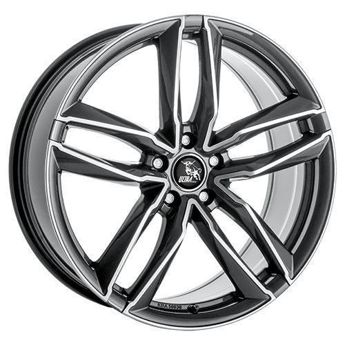 ULTRA WHEELS UA6 PRO gunmetal polished 8.0Jx18 5x112 ET45