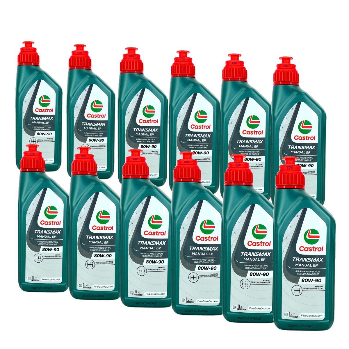 Castrol Transmax Manual EP 80W-90 12x1 Liter