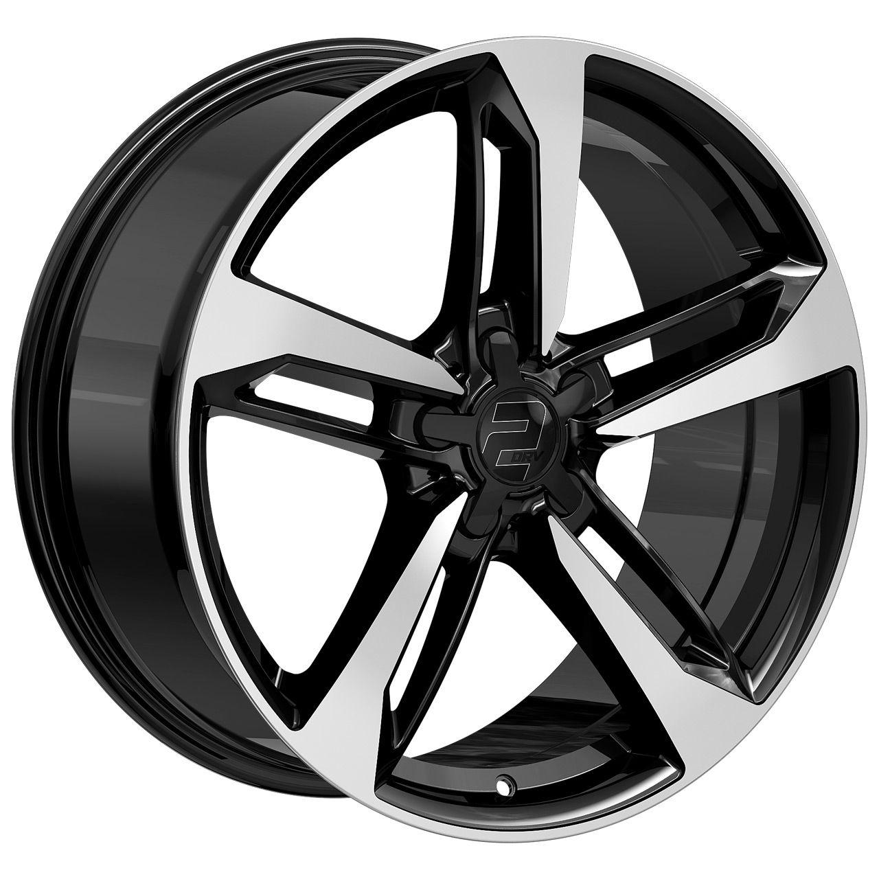WHEELWORLD-2DRV WH36 black full machined 8.5Jx19 5x112 ET48