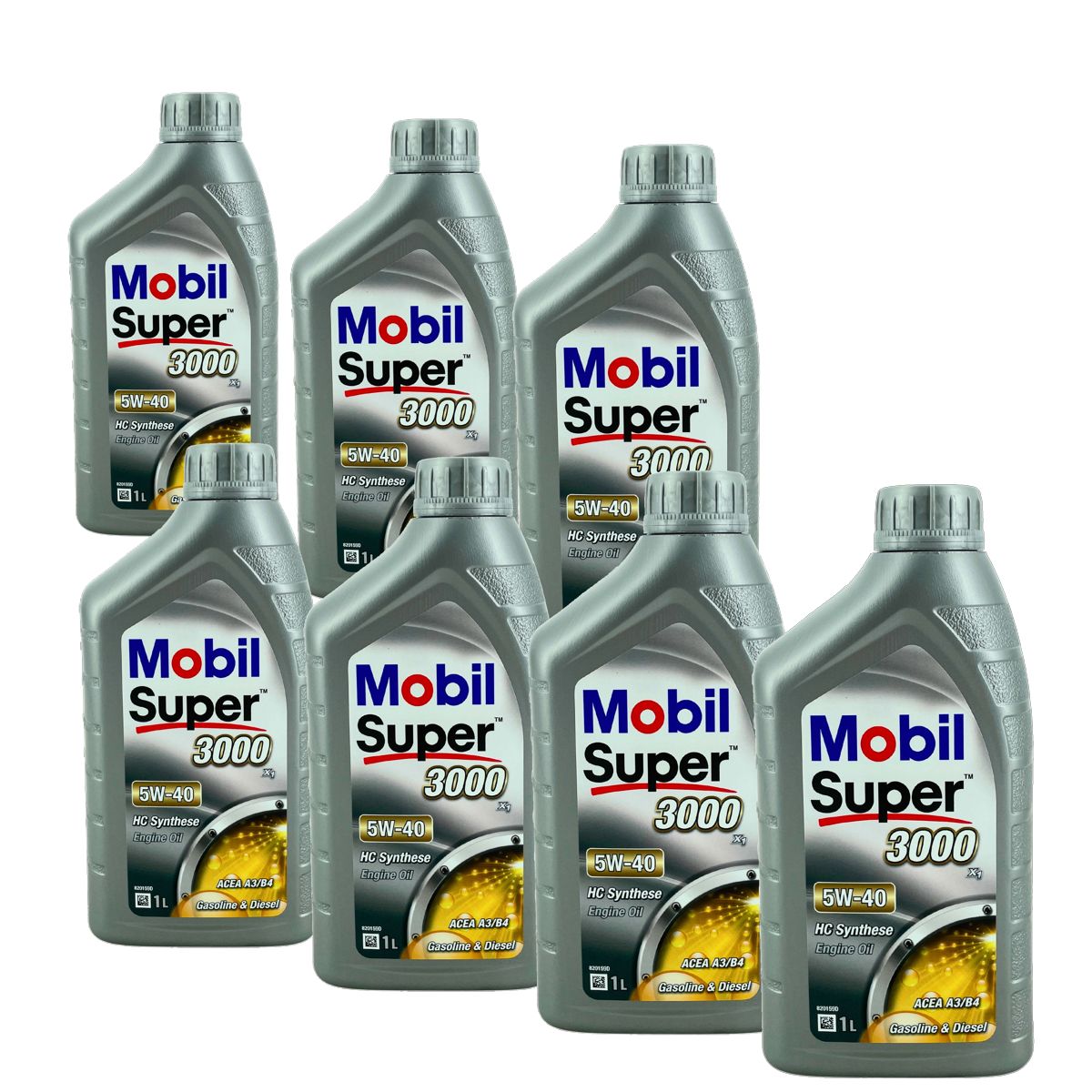 Mobil Super 3000 X1 5W-40 7x1 Liter