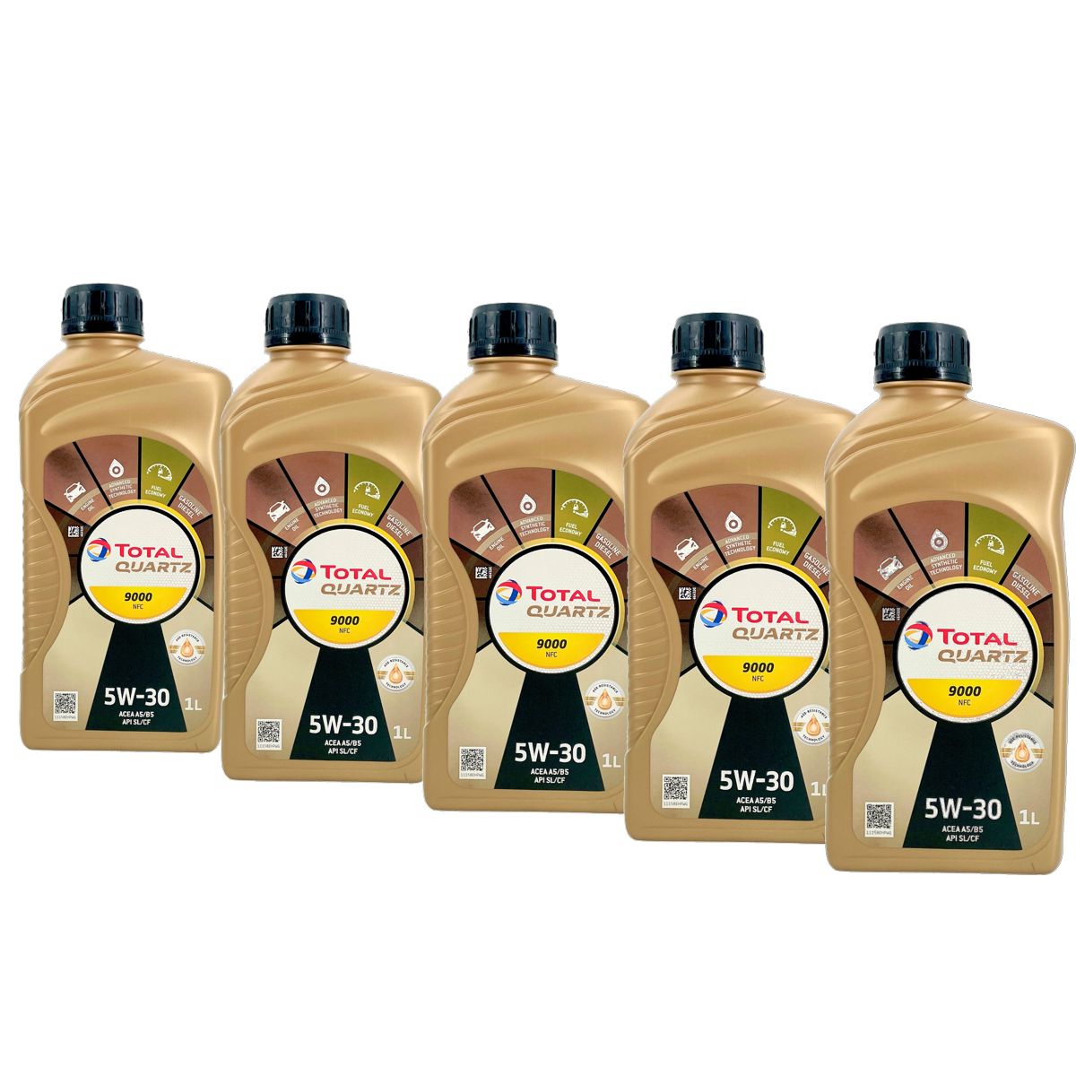 Total Quartz 9000 NFC 5W-30 5x1 Liter