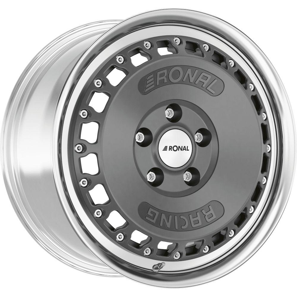 RONAL RONAL RR10 RACING retro silver 7.0Jx15 5x112 ET37.1