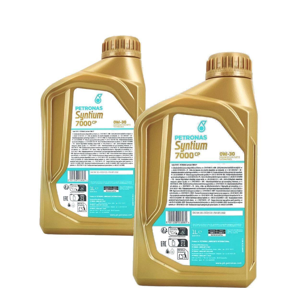 Petronas Syntium 7000 CP 0W-30 2x1 Liter